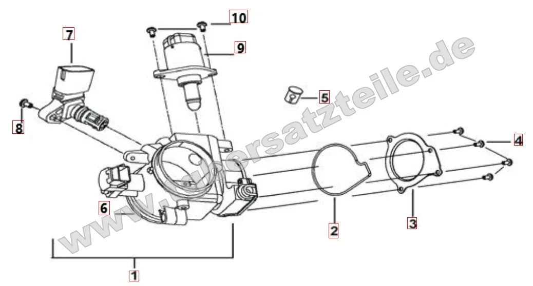 Drosselklappe Drosselklappe