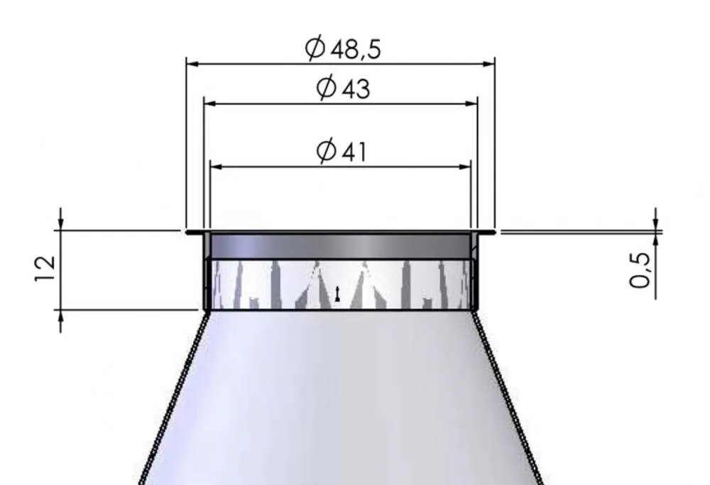 Twin Air Tankfilter / Benzinfilter - Suzuki RMZ 250 2012-18 / RMZ 450 2012-17 | Polaris ACE General Sportsman