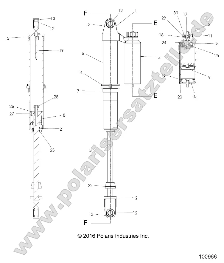 Suspension, Front Shock Suspension, Front Shock
