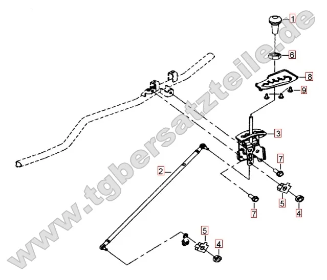 Gangschalthebel Gangschalthebel