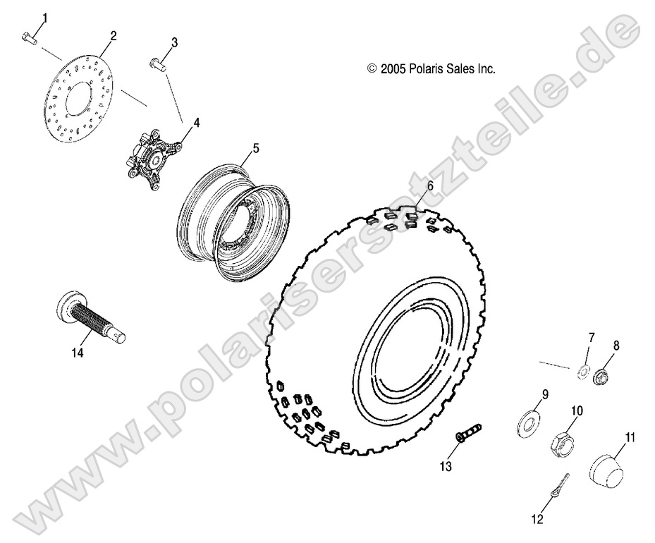 Wheel, Front Wheel, Front
