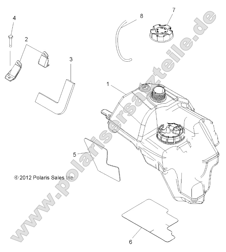 Body, Fuel Tank Asm.