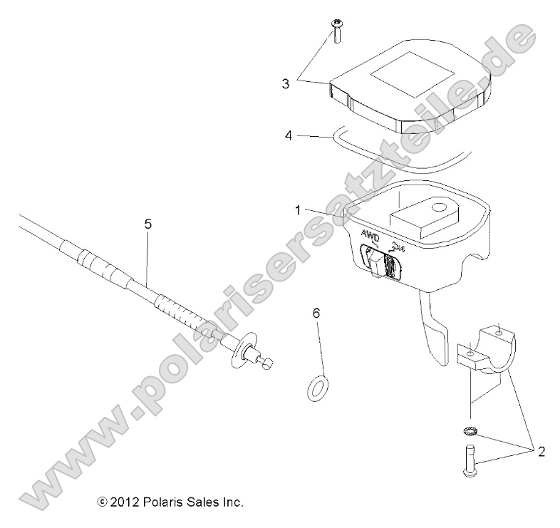 Steering, Controls, Throttle Asm. and Cable Steering, Controls, Throttle Asm. and Cable