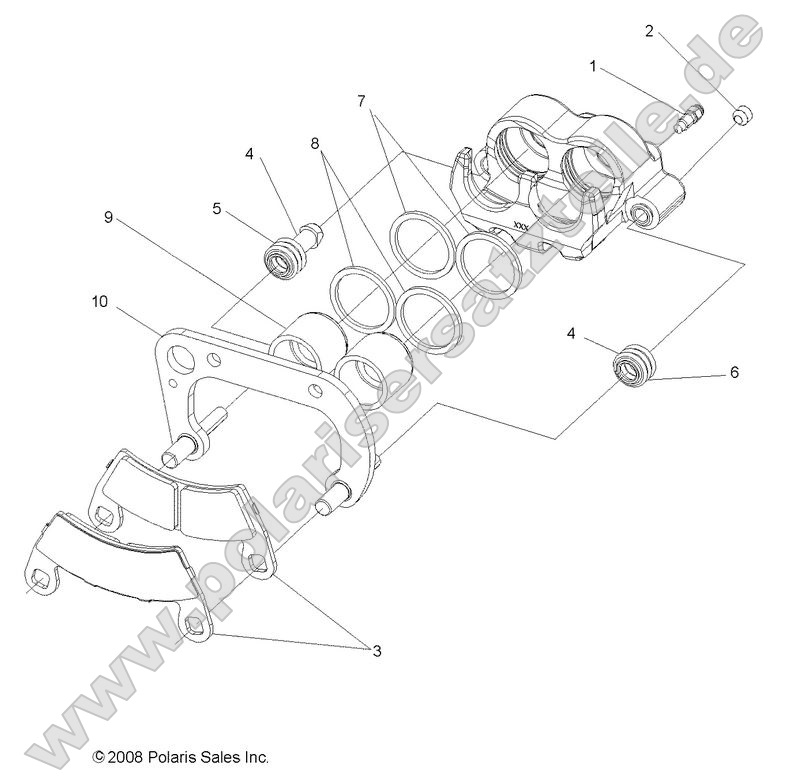 Brakes, Rear Caliper