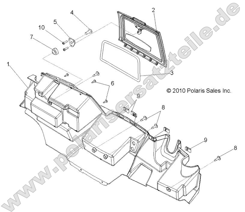 Body, Glove Box Storage
