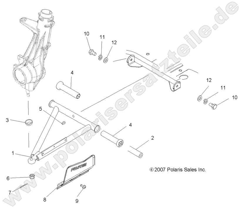 SUSPENSION, A-ARM and STRUT MOUNTING