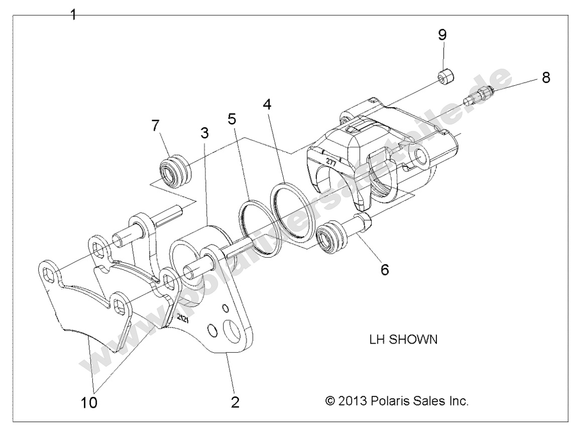 Brakes, Caliper, Front