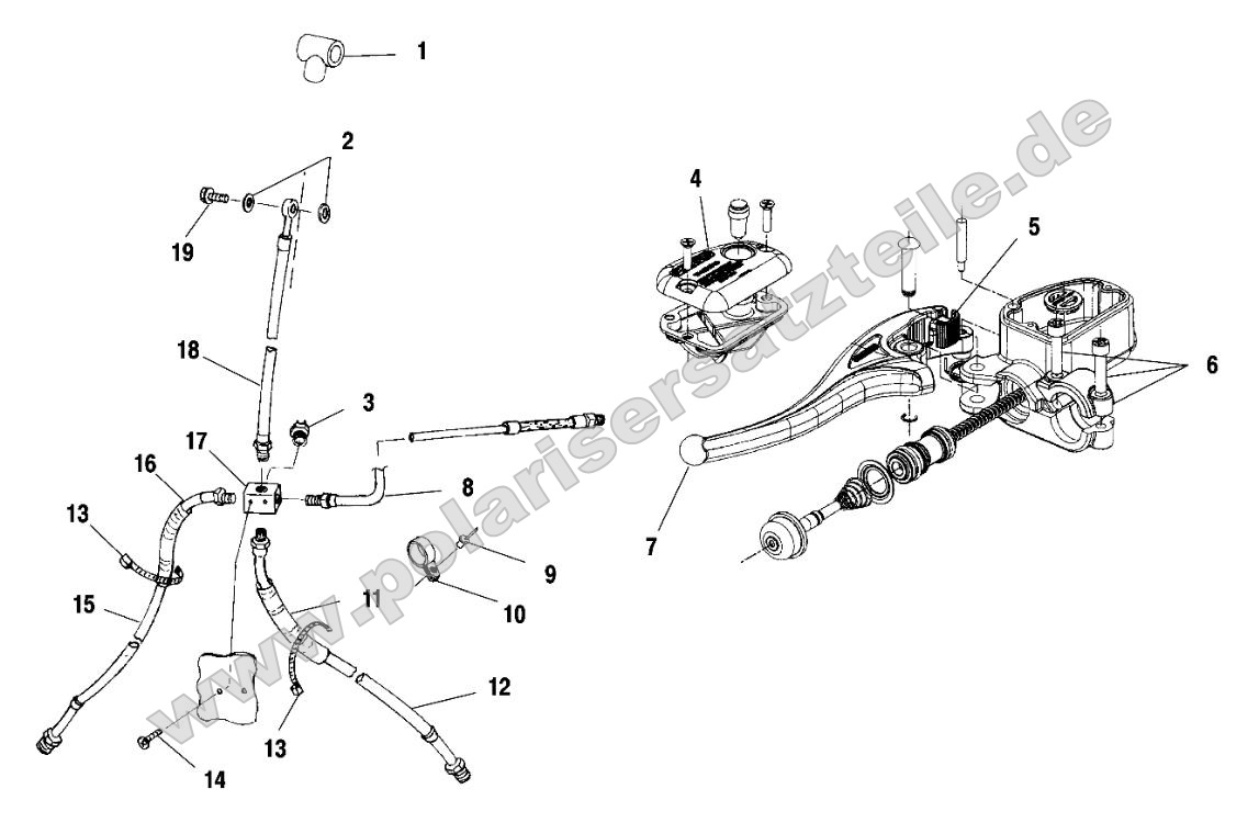 Controls - Master Cylinder/Brake Line Controls - Master Cylinder/Brake Line