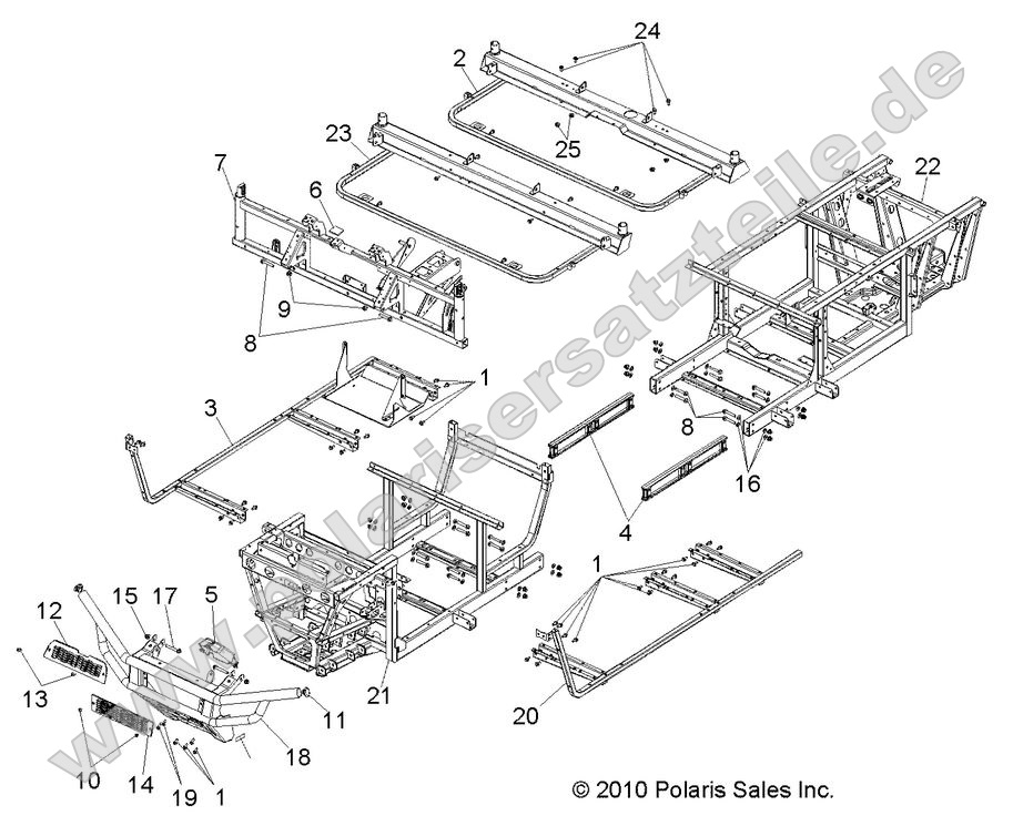 Chassis, Frame and Front Bumper