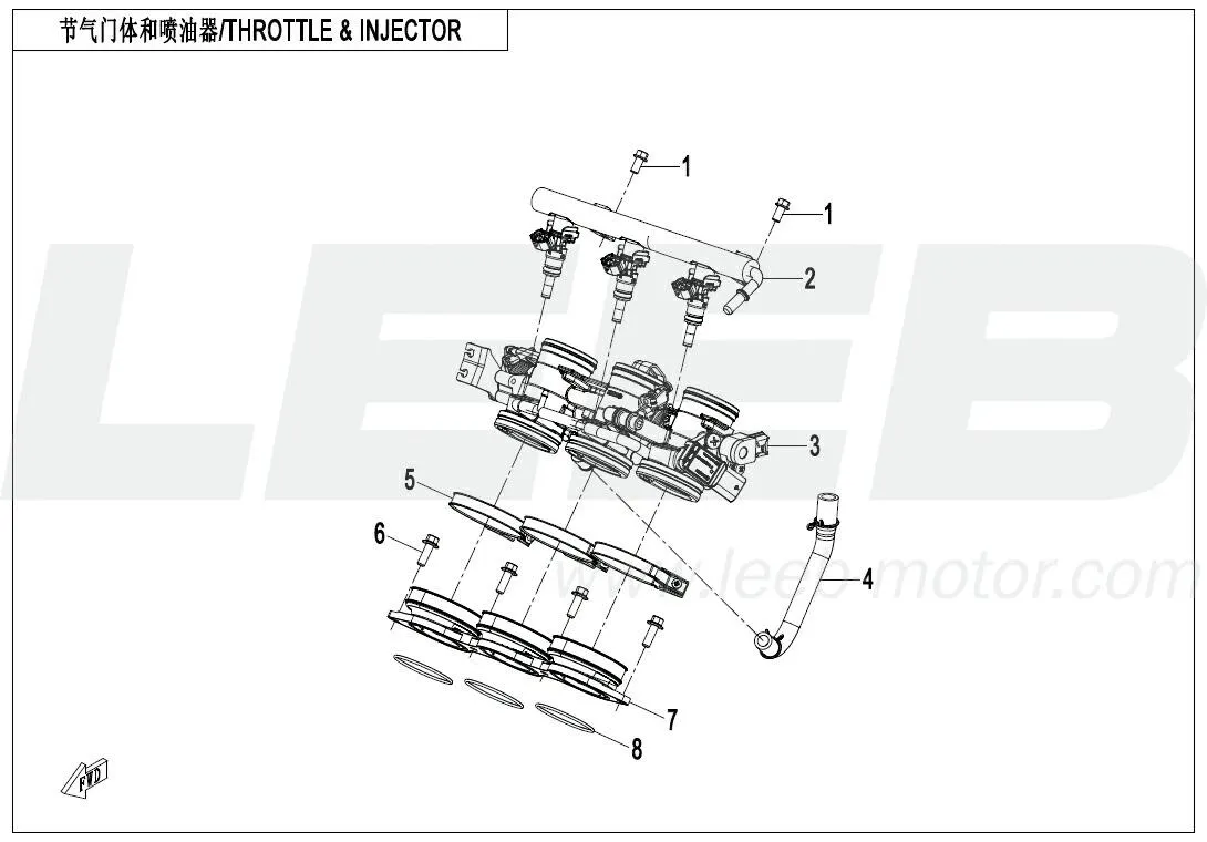 Drosselklappe / Einspritzdüse 