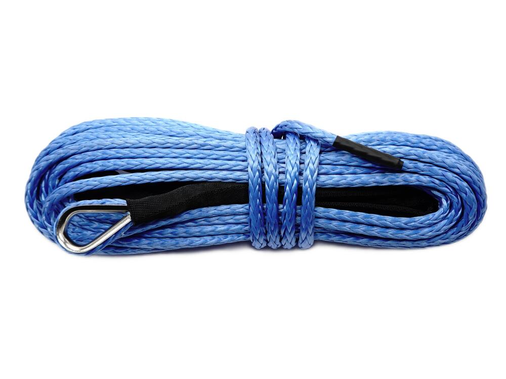TMP-Seilwinden-Kunststoffseil-Synthetik-Nylonseil-blau-15-Meter-x-5-mm-6715 TMP Seilwinden Kunststoffseil / Synthetik Nylonseil blau - 15 Meter x 5 mm