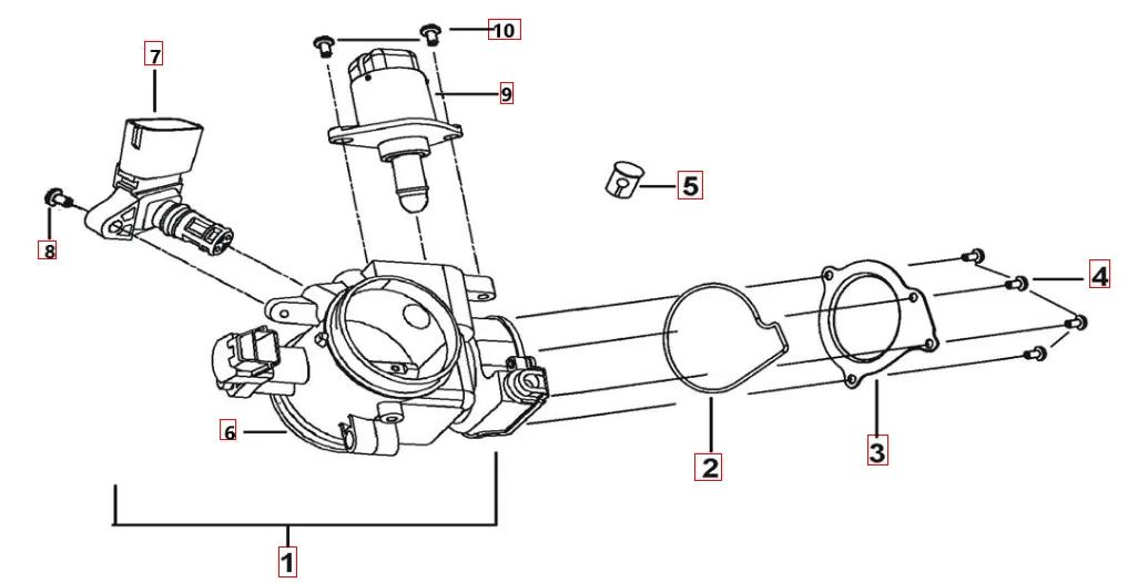 Drosselklappe Drosselklappe