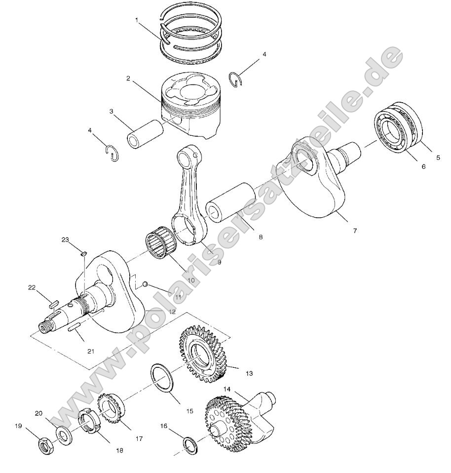 Crankshaft and Piston Crankshaft and Piston
