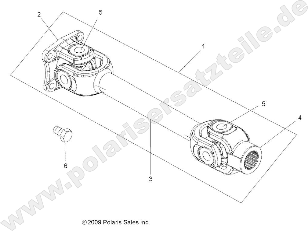 DRIVE TRAIN, PROP SHAFT, REAR DRIVE TRAIN, PROP SHAFT, REAR