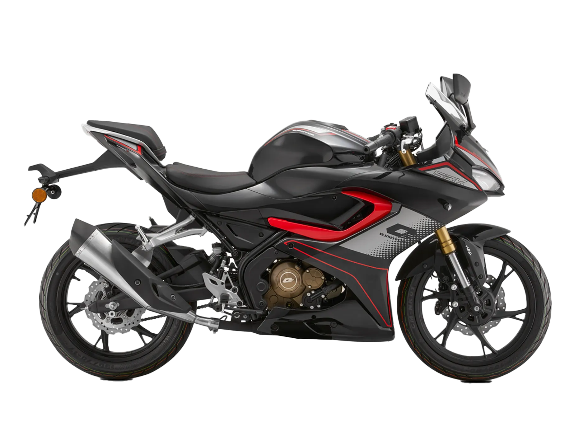 QJ Motor SRK 125 R schwarz-rot 2025