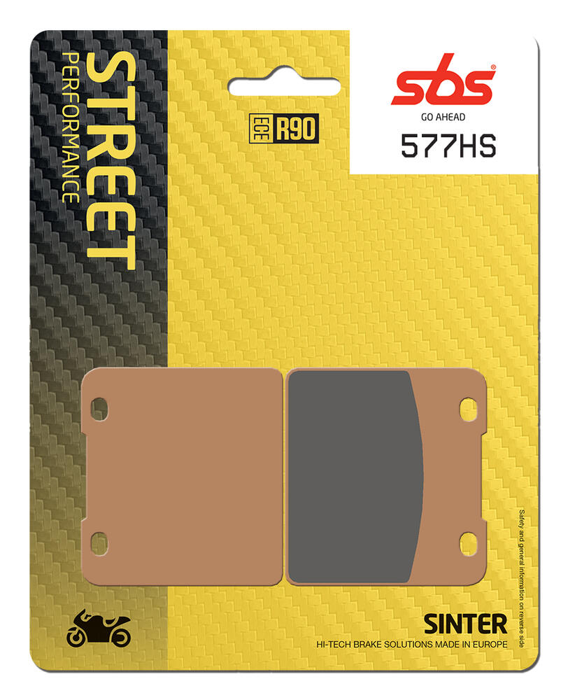 SBS_577_HS SBS Bremsbeläge HS Street Sintermetall ABE - 577HS