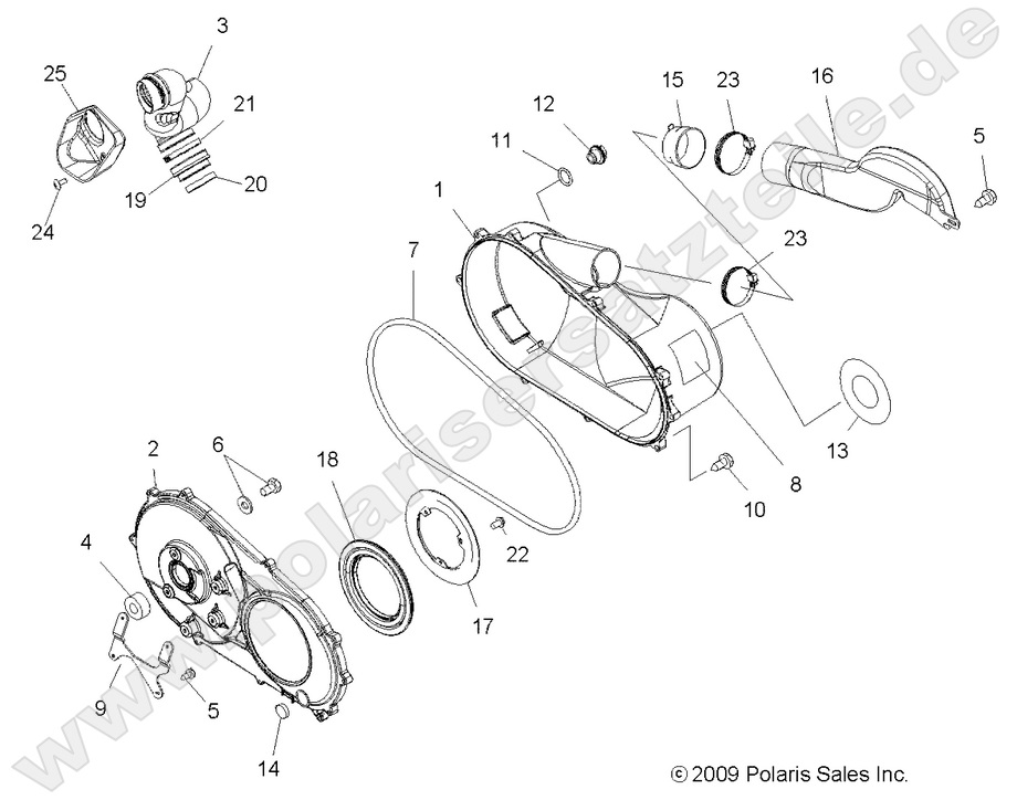 BODY, CLUTCH COVER BODY, CLUTCH COVER