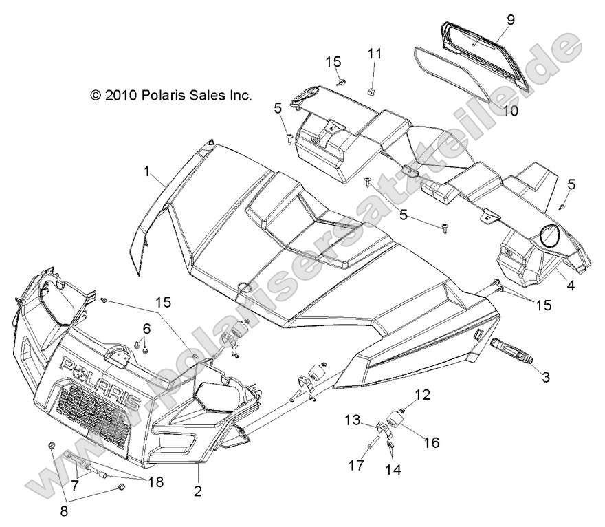 Body, Hood, Dash and Grill
