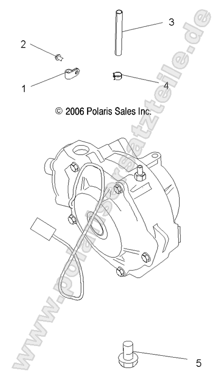 DRIVE TRAIN, FRONT GEARCASE MOUNTING