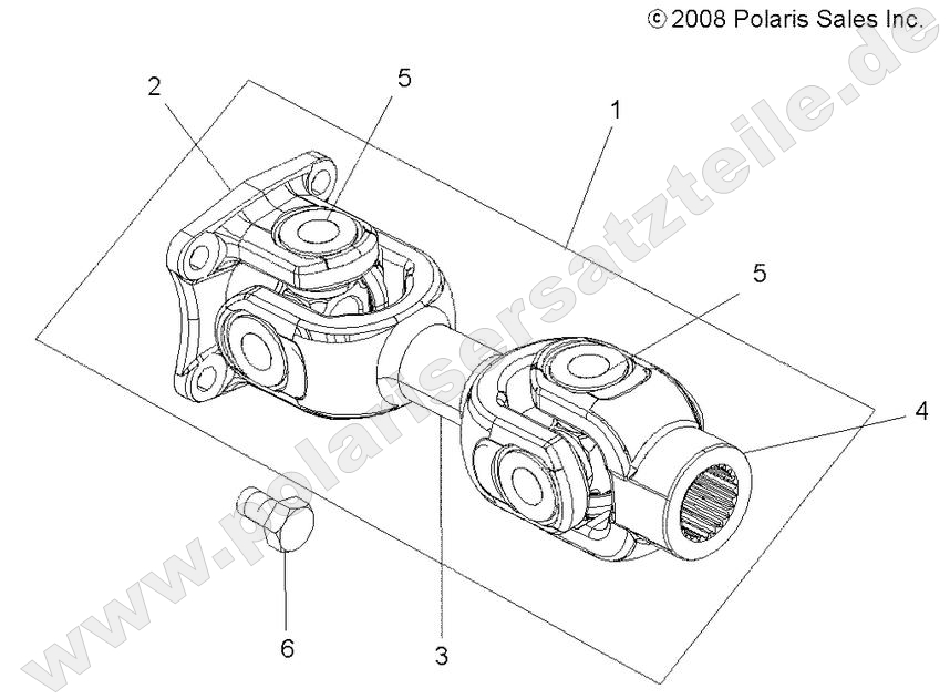 DRIVE TRAIN, PROP SHAFT, REAR DRIVE TRAIN, PROP SHAFT, REAR