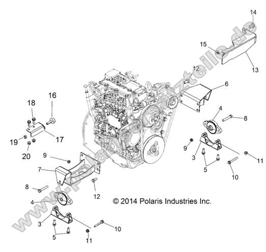 Engine, Mounting Engine, Mounting