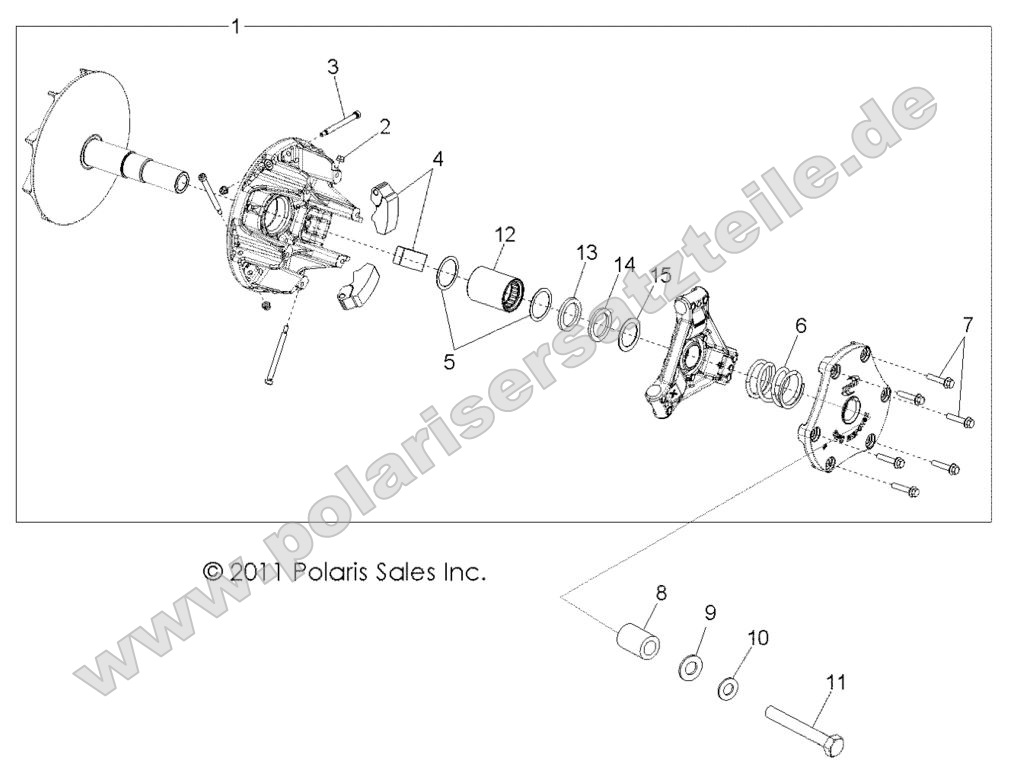Drive Train, Primary Clutch