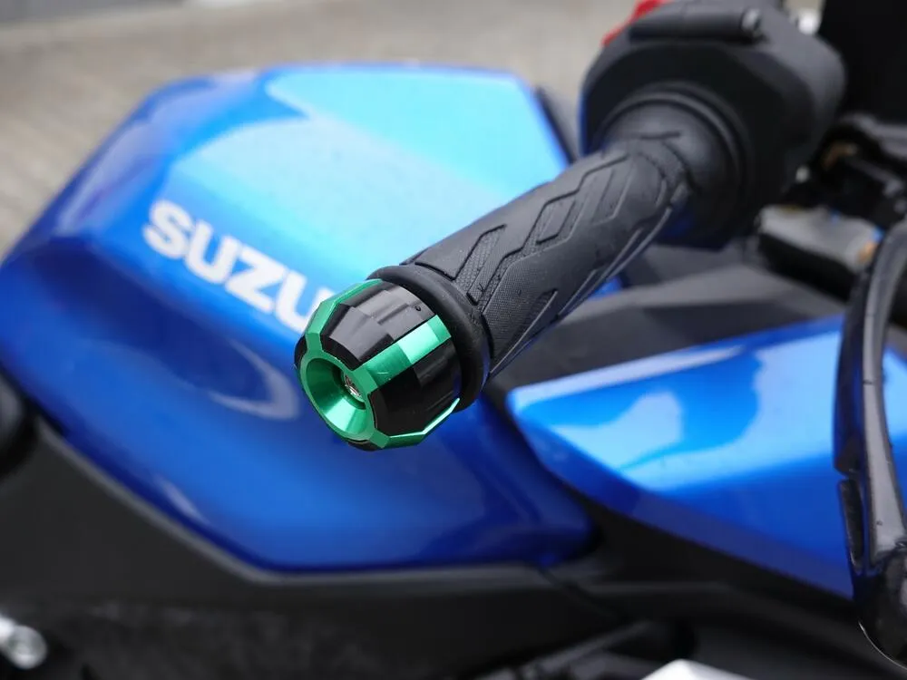 TMP Lenkergewichte Stealth Aluminium 7/8" / 22mm - grün