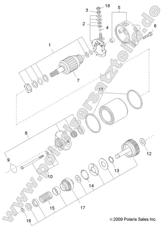 Engine, Starting Motor