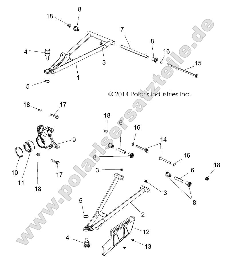 Suspension, Front Suspension, Front