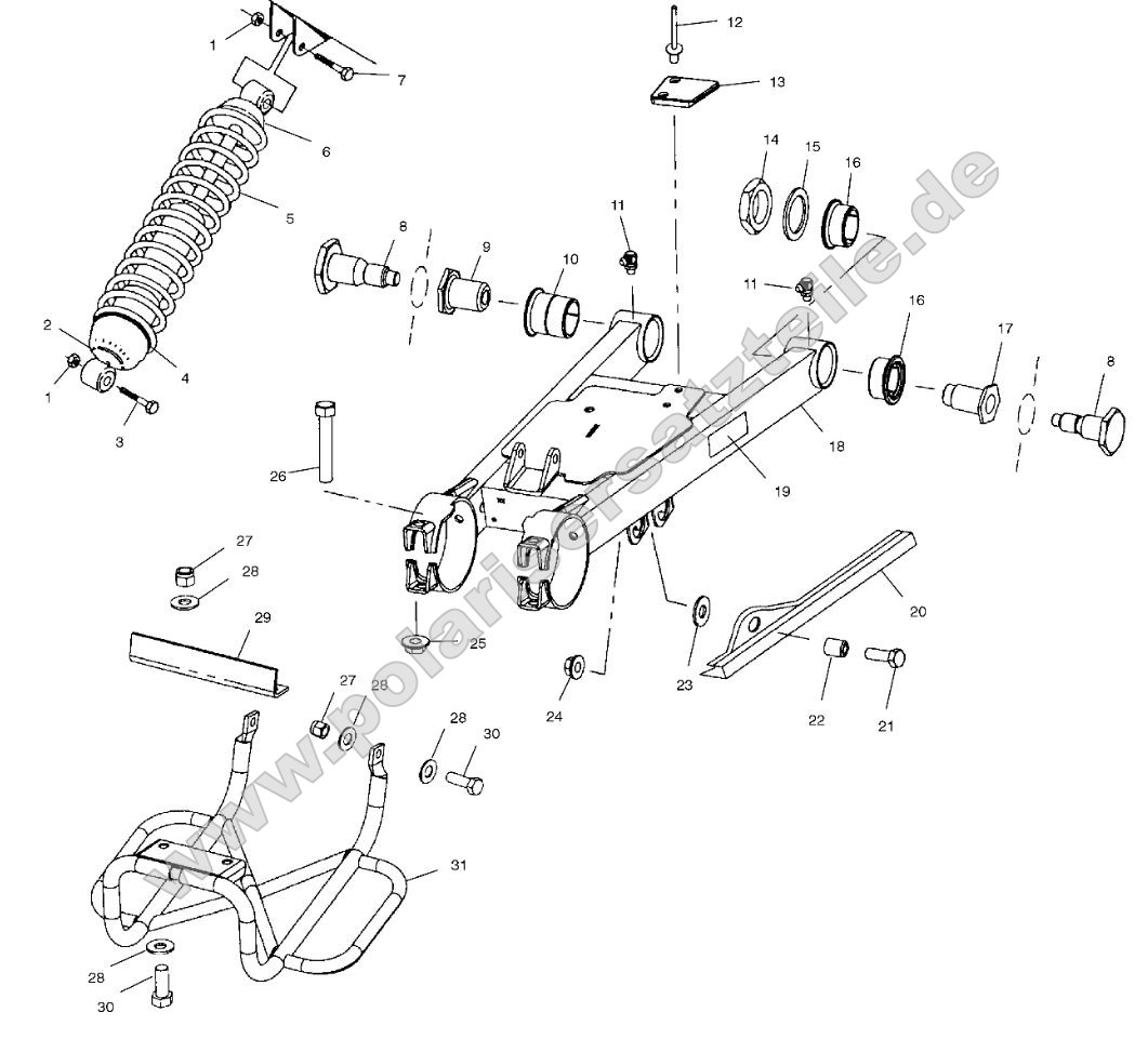 Swing Arm/Shock Mounting Swing Arm/Shock Mounting