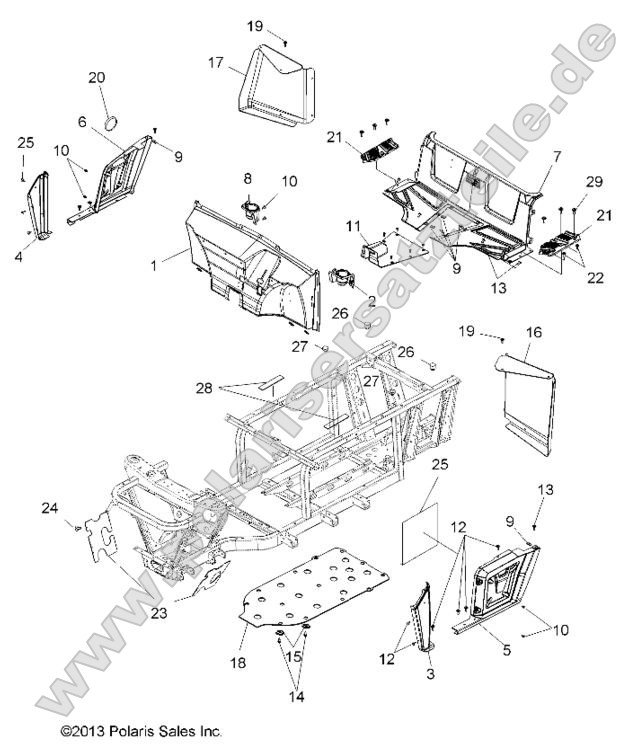Body, Floor and Fenders Body, Floor and Fenders