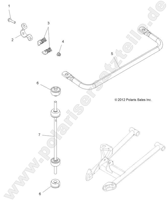 SUSPENSION, STABILIZER BAR