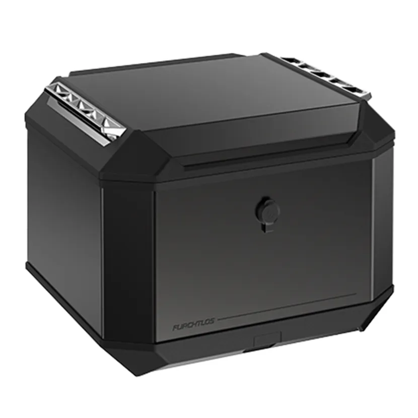 Furchtlos Ranger Alu Topcase Aero - 50 Liter - anthrazit-schwarz