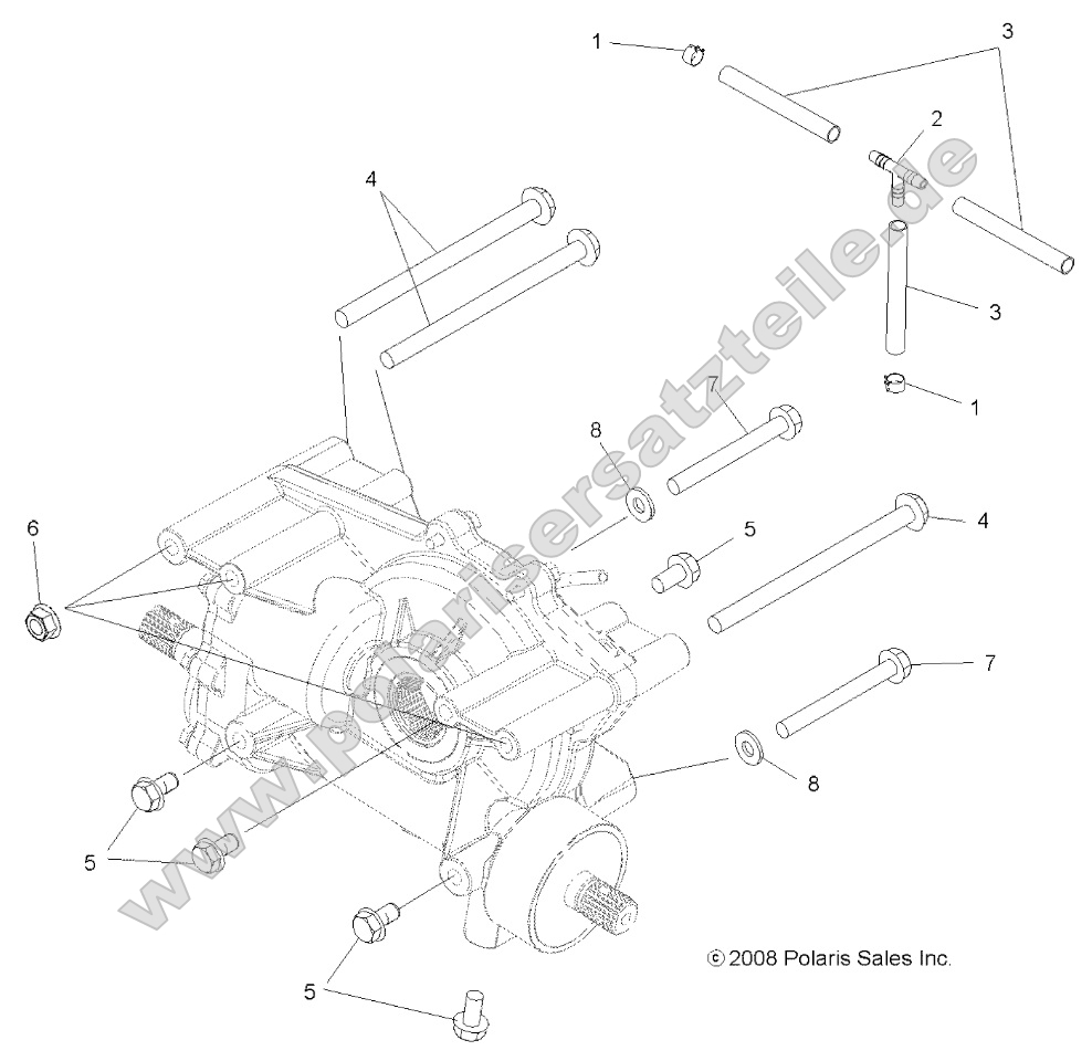 Drive Train, Mid Gearcase Mounting