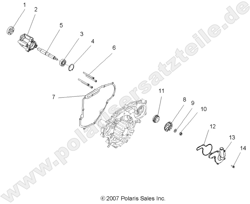 ENGINE, OIL PUMP and WATER PUMP ENGINE, OIL PUMP and WATER PUMP