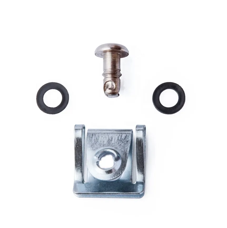 TMP Racing Verkleidung Innensechskant 17 mm Schnellverschluss Set silber zum Stecken - 10 Stück