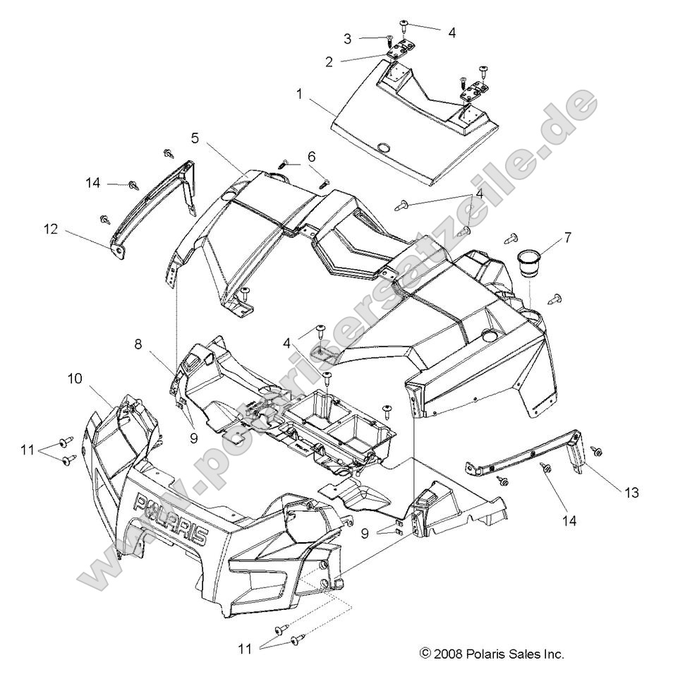 Body, Hood and Front Fascia Body, Hood and Front Fascia