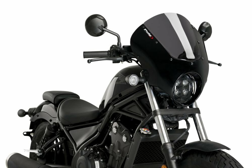 PUIG LAMPENVERKLEIDUNG MOD.DARK NIGHT HONDA CMX500 REBE - 21102F