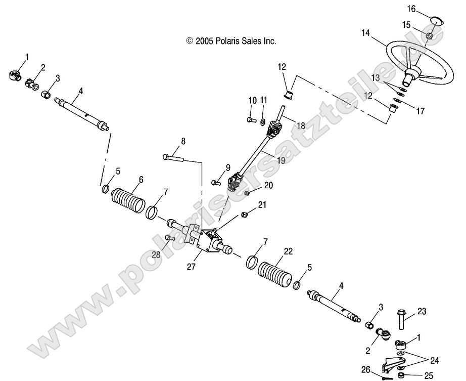 Steering, Steering Asm.