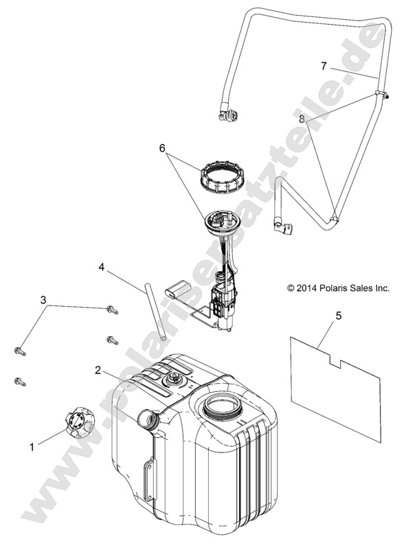Body, Fuel Tank Asm.