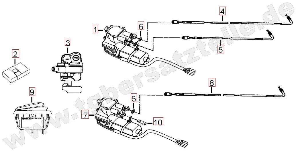 Stellmotor Differenzialsperre