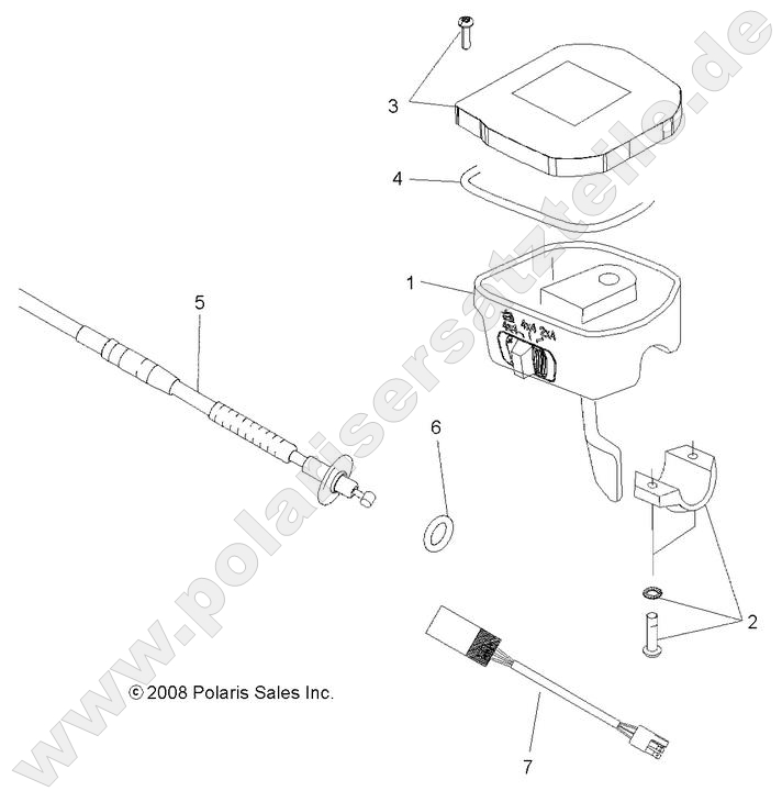 STEERING, CONTROLS, THROTTLE ASM. and CABLE STEERING, CONTROLS, THROTTLE ASM. and CABLE