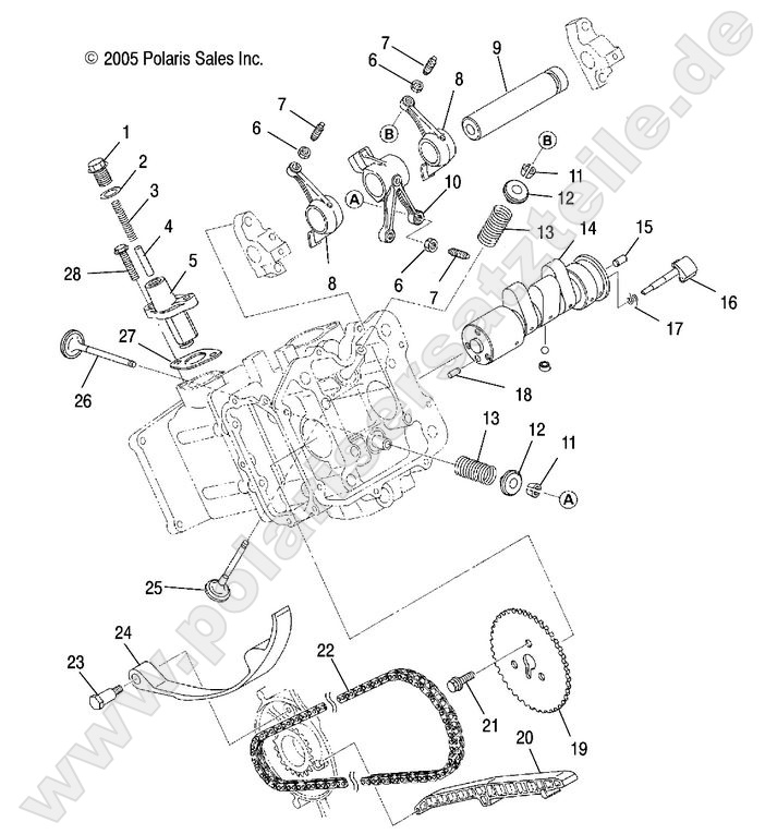 ENGINE, CAMSHAFT and VALVES