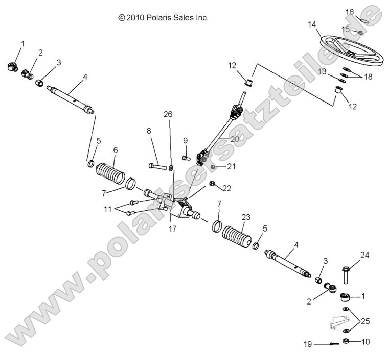 Steering, Steering Asm.