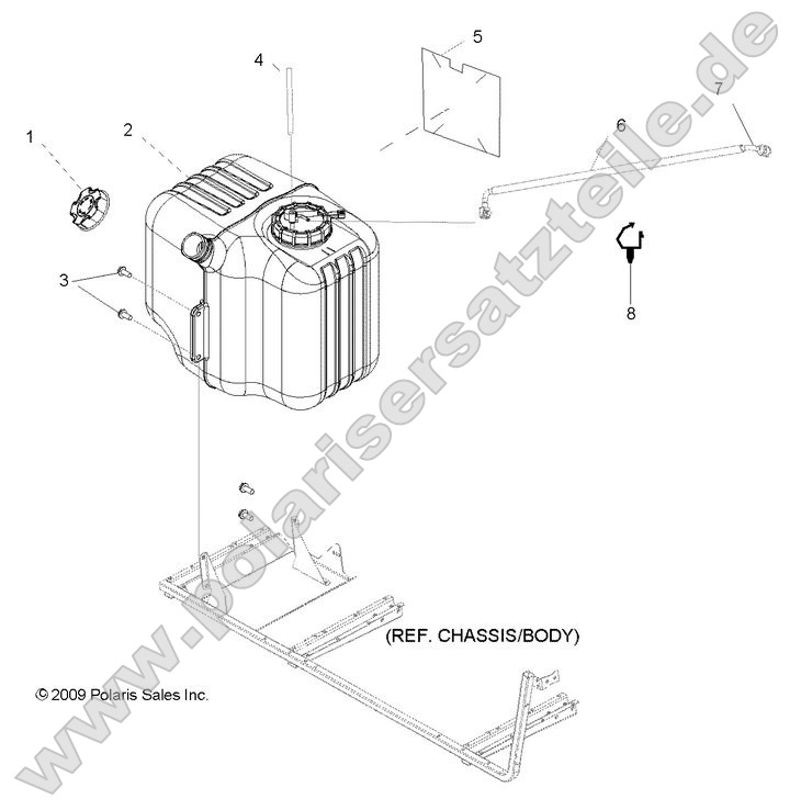 Body, Fuel Tank Asm.