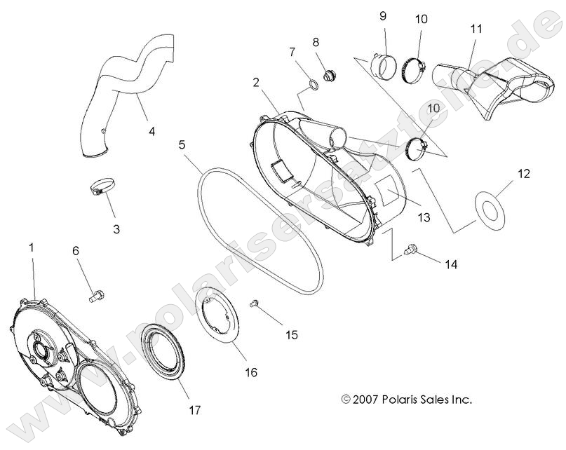 BODY, CLUTCH COVER BODY, CLUTCH COVER