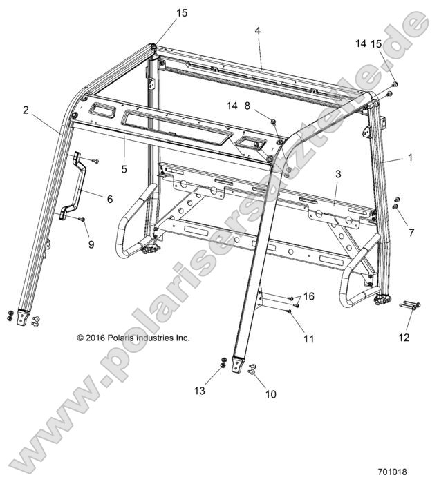 Chassis, Cab Frame