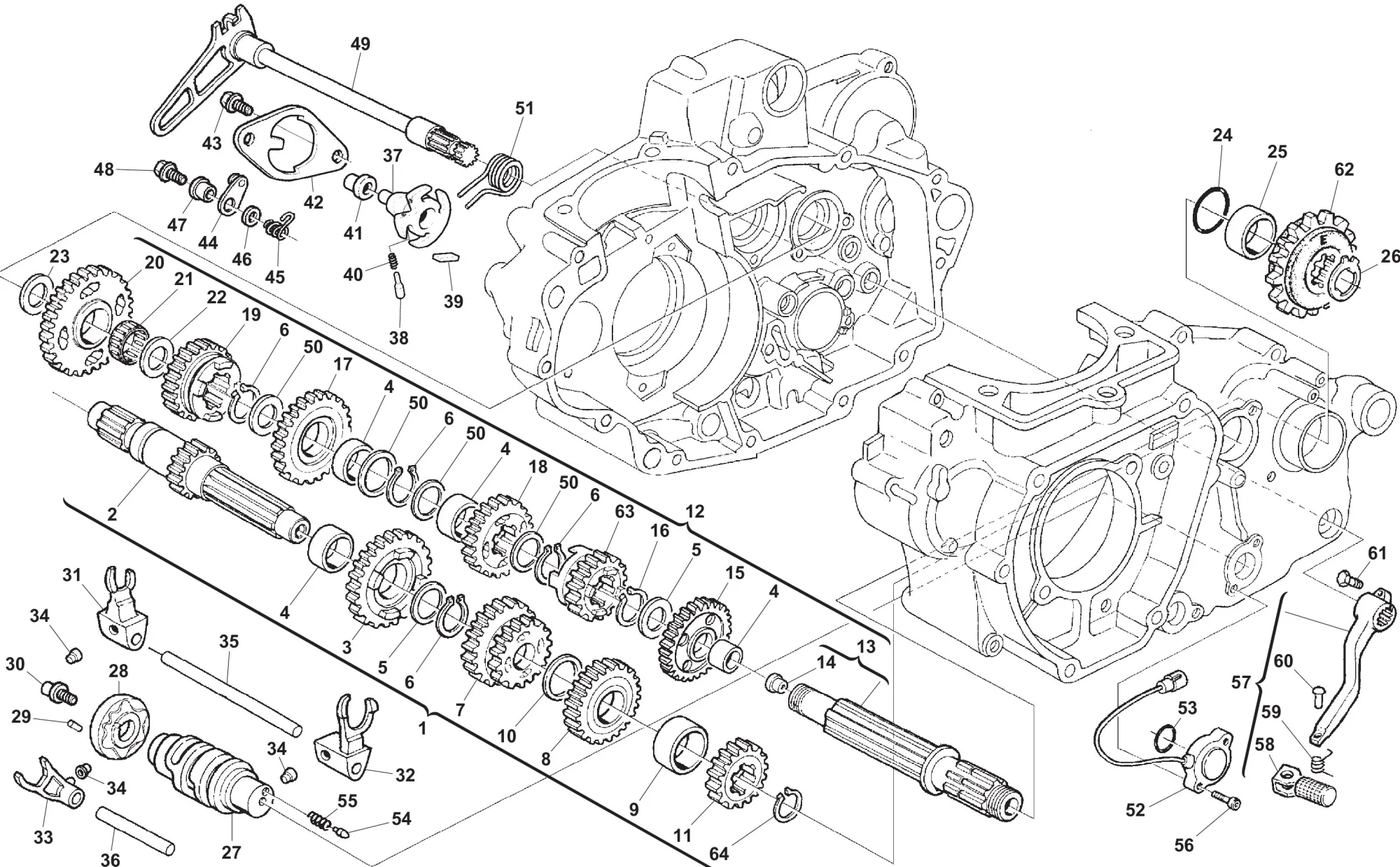 Getriebe - Schaltung Getriebe - Schaltung
