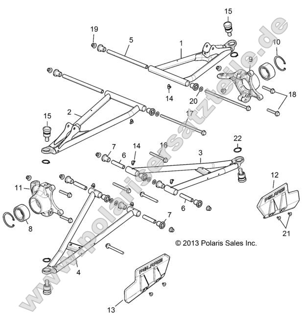 Suspension, Front Control Arms Suspension, Front Control Arms