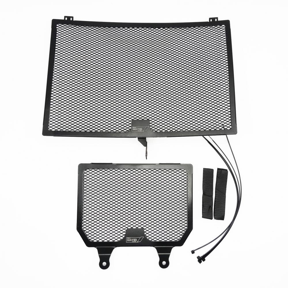 Kuehlerschutzgitter_Schwarz_Yamaha_R1_2015__mit_Zubehoer Racing Kühlerschutzgitter Set schwarz Yamaha YZF R1 /M 2015- MT-10 2016-